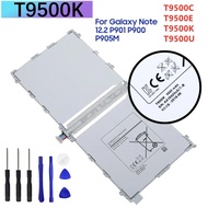 T9500K T9500C T9500E T9500U Tablet Battery For Galaxy Note Pro 12.2 SM-P900 P901 P905 9500mAh + Tool