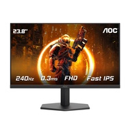 AOC 24G11ZE - 24" FHD, 0.3ms, 240Hz, Fast IPS, Adaptive Sync Gaming Monitor