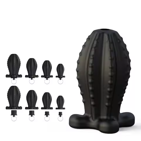 Newest Hollow Anal Plug Butt Plug Anal Dilator Anus Tunnel Expansion Prostate Massager Sextoy Vagina