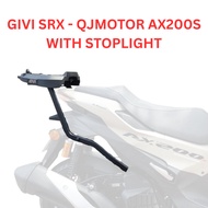 GIVI SRX QJMOTOR AX200S EXTREME SPECIAL RACK WITH STOPLIGHT