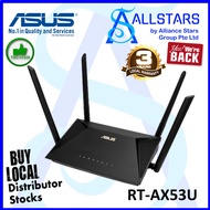 ASUS RT-AX53U Wireless-AX1800 Dual Band Smart WiFi 6 Router (Warranty 3years with ASUS SG)
