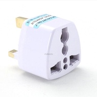 Universal 3 Pin Plug Adaptor 2 Pin US EU Multi Pin To 3 Pin UK