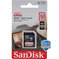 Sandisk SD CARD 32GB 100mb/s - SDCARD SDHC 32 GB 100 mbps