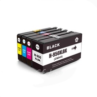 Compatible 4 Pack 950XL 951XL BK C M Y Ink Cartridge 950 XL Black + 951 XL Cyan + Magenta + Yellow H