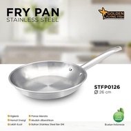 Best-selling Face FRY PAN STAINLESS STEEL 26CM - GOLDEN FLYING FISH STFP0126