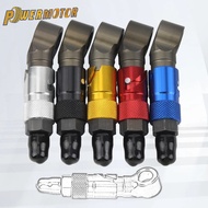 HUI Motorcycle Brake Line Hose Fluid Aluminum AN-3 AN3 Quick Release Connect Fitting Adapter Kit for
