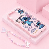 [Su Lu Case] Cartoon Stitch Casing Samsung S26 Plus Galaxy S26 Ultra S23 S24 Fe S22 S25 Cute Softcas