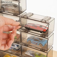 ADL 1/2/4pcs Plastic Model Car Box Transparent 1:64 Diecast Car Toys Case Waterproof Dustproof Car D
