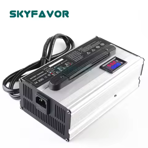 Intelligent 24V lithium battery charger 24V 25A fast automatic 7 cell li ion 29.4v battery charger f