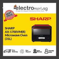 SHARP AX-1700VM(R) STEAM MICROWAVE OVEN (31L)