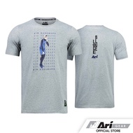 Ari X Blue Lock Gagamaru Tee-grey/blue/black T-shirt Aari Grey