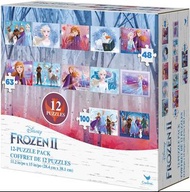 冰雪奇緣2 FROZEN 2 拼圖12 幅- 正版正貨 - AY-820 [現貨]