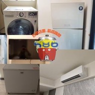 台南店面.《586家電館》聲寶150公升上掀式冷凍櫃 【SRF-151G】雙開式玻璃滑門