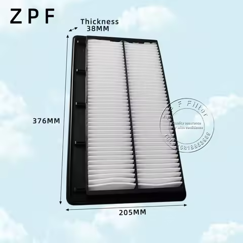 17220-61A-A00 Air Filter for ACURA MDX HONDA Pilot J35Y5 J35Y8 YD9 YE1 YG1 YG2 1722061AA00 High Qual