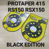 PROTAPER 415 HD RS150 RSX150 SPROCKET BLACK EDITION SPOKET