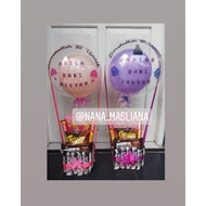 Hand bouquet balloon dia 25cm, height 40cm (BB 001)