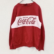 古著可口可樂紅色衛衣/運動衫，RED8/10