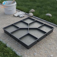 [Dovewill] DIY Pavement Mold for Concrete Paths Garden Stepping Stone Form Plastic Paving Slab Mould