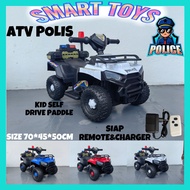 MINI ATV BUDAK SIAP CONTROL / KID RIDE ON ATV WITH REMOTE / MOTOR BUDAK / MOTOR ELEKTRIK / BATTERY C