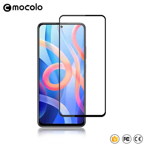 Mocolo Full Screen Tempered Glass Film On For Pocophone Pocco Poco M4 Pro NFC 4G 5G 2022 PocoM4 M 4 