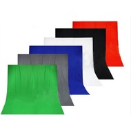 Callot- Backgrpund Layar Photo 3X5 Putih Hitam Hijau Biru Merah Pink Kuning Cream Abu Orange Green S