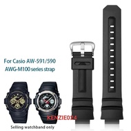 Casio AW-590 CASIO AW-591 CASIO AWG-M100. Watch Strap