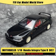 MOTORHELIX diecast model 1/18 New Honda Integra Type R (DC2) Pre-Facelift early version car model Ho