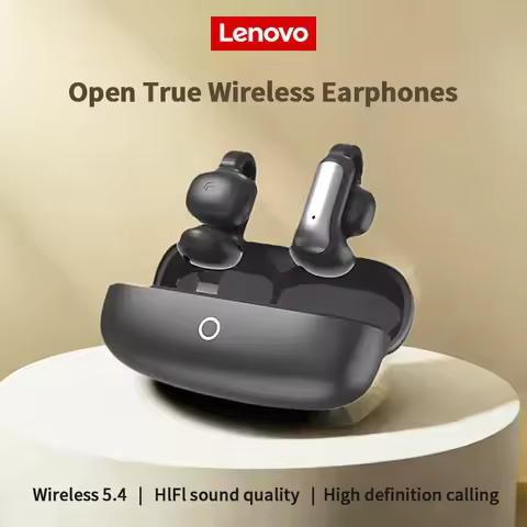 Lenovo EA400 Ear Clip Wireless Earphones Bluetooth 5.4 Headphones Noise Reduction Gaming HlFl Sound