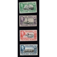 Falkland Islands - 1938-46 Definitive 1/2d to 3d