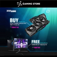 ZOTAC GAMING GEFORCE RTX3080 TI TRINITY OC 12GB DDR6X 384BIT VGA CARD ( ZT-A30810J-10P ) (FREE SAMSUNG G3 MONITOR )