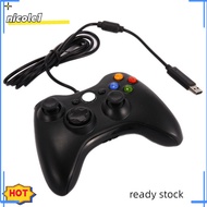 NICO Usb Gamepad Wire Control Controller Compatible For Xbox 360 Xbox 360 Slim Windows 7/8/10 Microsoft PC Game