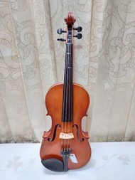#01 台製楓葉牌15吋中提琴，二手~6500附盒，弓，松香，墊肩