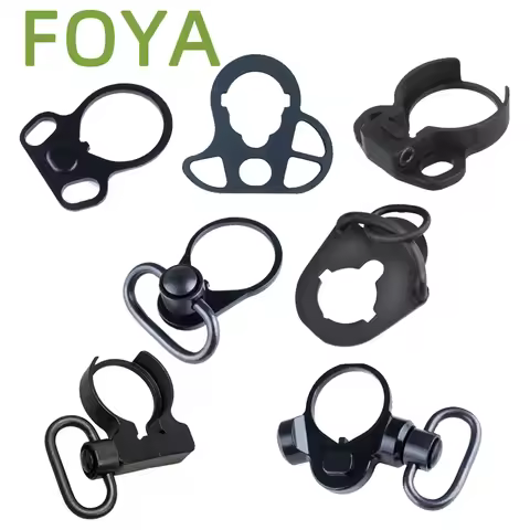 Tactical Gun DD QD GBB Sling Attachment Mount Metal AR15 M4 Mount Adapter Rail Sling Mount Airsoft H