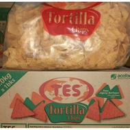 Tortilla chips 1 box 2kg frozen corn flavor