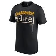 TSHIRT WWE HOOLYWOOD HULK HOGAN NWO HULKAMANIA 4-LIFE
