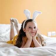 Pack of 2 Bunny Ear Headband Rabbit Headband White Rabbit Ears