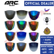 VISOR ARC Ritz ORIGINAL 💯 VISOR SAHAJA TIDAK TERMASUK HELMET
