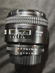 NIKON 85/1.8 AF D 尼康 85mm 85 98%以上新 冇盒冇單冇證冇罩 鏡片冇花冇霉