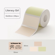 Niimbot B1/B21/B21Pro/B3S/B31 Decor Color Label Sticker Waterproof Oil Proof No Glue Residue Thermal