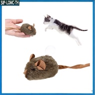 Cat Toy Makes Noise Little Rat Plush Simulation Electric Rat Scratch Resistant