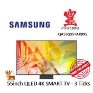 SAMSUNG QA55Q95TAKXXS 55'' 4K QLED SMART TV + FREE WALL MOUNT with 3 YEARS WARRANTY