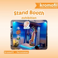Stand Booth Exhibition Bazaar Exhibition Production Stage Backdrop Brand