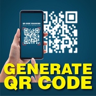 [ SERVICE ] LIFETIME Generate QR Code / Convert URL to QR Website Insta FB Vcard Waze Gmap etc