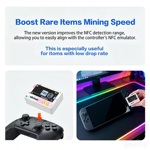 Cute For NFC Emulator Amiibo Rechargeable Switch 3DS Simulator Emulator For Kingdom Tears Simulator 