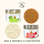 (Mix) PEKO Beef+Crocodile Flavor Booster จระเข้และเนื้อหยอง บำรุงขน สร้างกล้ามเนื้อ เพิ่มความอยากอาห