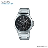 นาฬิกาข้อมือ Casio Standard Men สายแสตนเลส MTP-V300D Series MTP-V300D-1A | MTP-V300D-1A2 | MTP-V300D