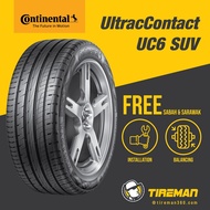 (Year 22) Continental UC6 SUV  Tyre 17 19 20 Inch Tayar Tire (FREE INSTALLATION/Delivery) SABAH SARAWAK DOT Clearance