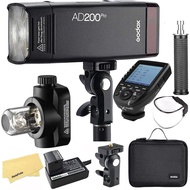 Godox AD200 Pro Godox AD200Pro Flash for Canon Cameras,TTL 2.4G HSS 1/8000s,2900mAh Battery and XPro