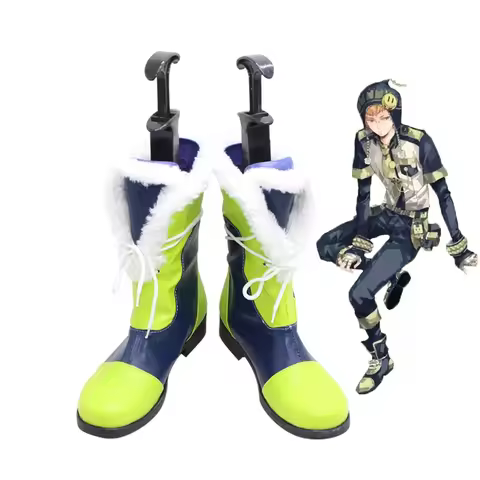 Anime Cosplay Shoes Dramatical Murder Noiz Boots Halloween Party Costume Accessories Custom Made