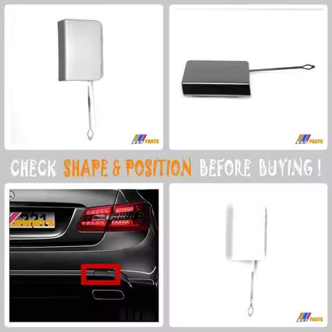 2128850426 for 09-12 Mercedes E-class W212 AMG Line Sedan S211 Touring REAR TOW COVER 220 250 260 30